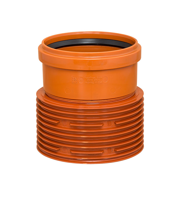 перехід зовнішня каналізація ПВХ/PVC InstalPlast Lask